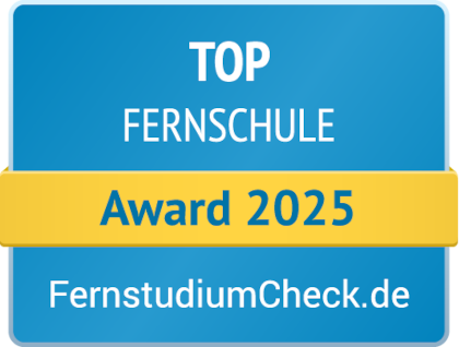 Siegel Top Fernschule FernstudiumCheck.de